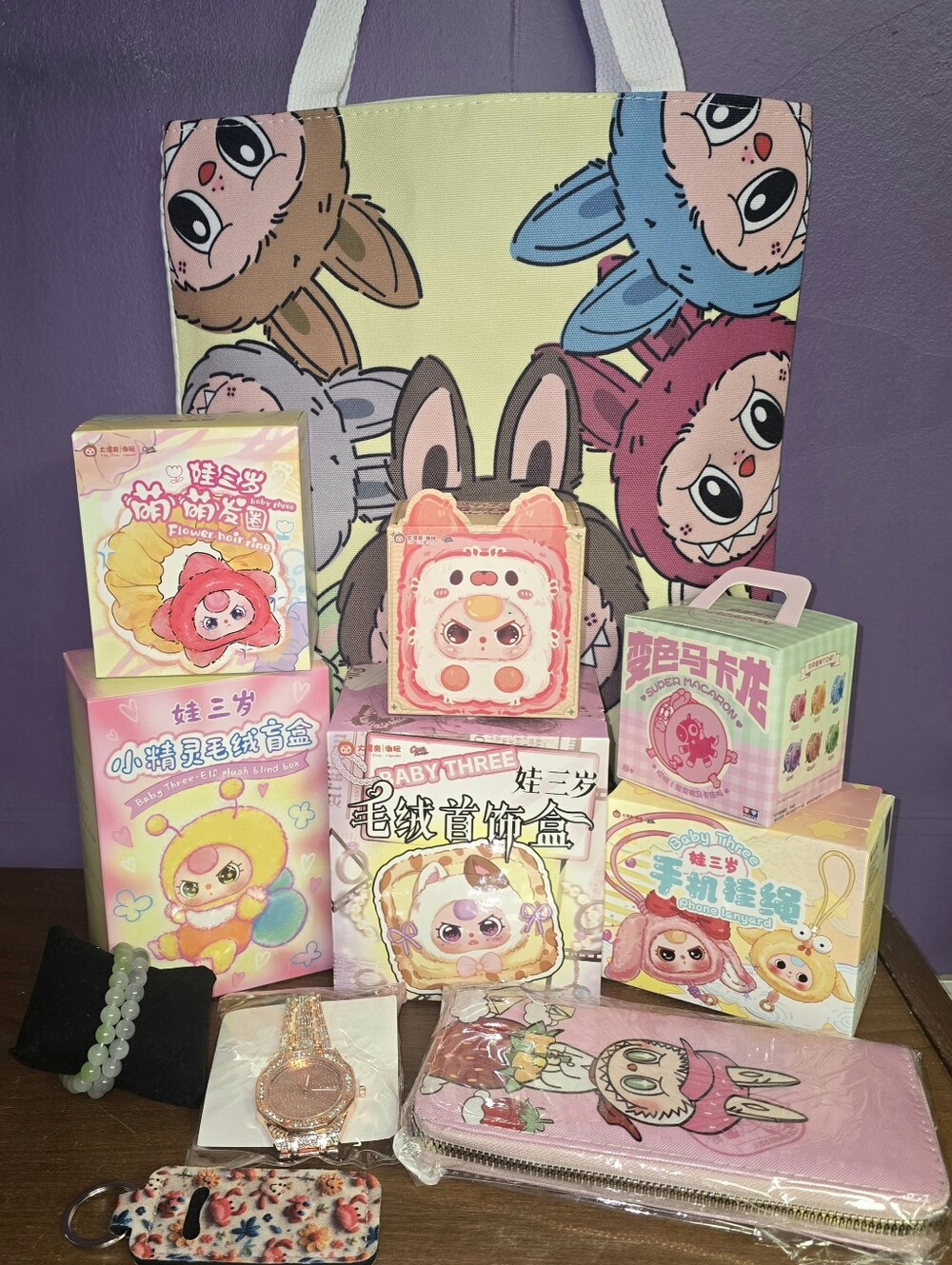 Baby Three Deluxe Collector Tote Bundle ✨🩷
